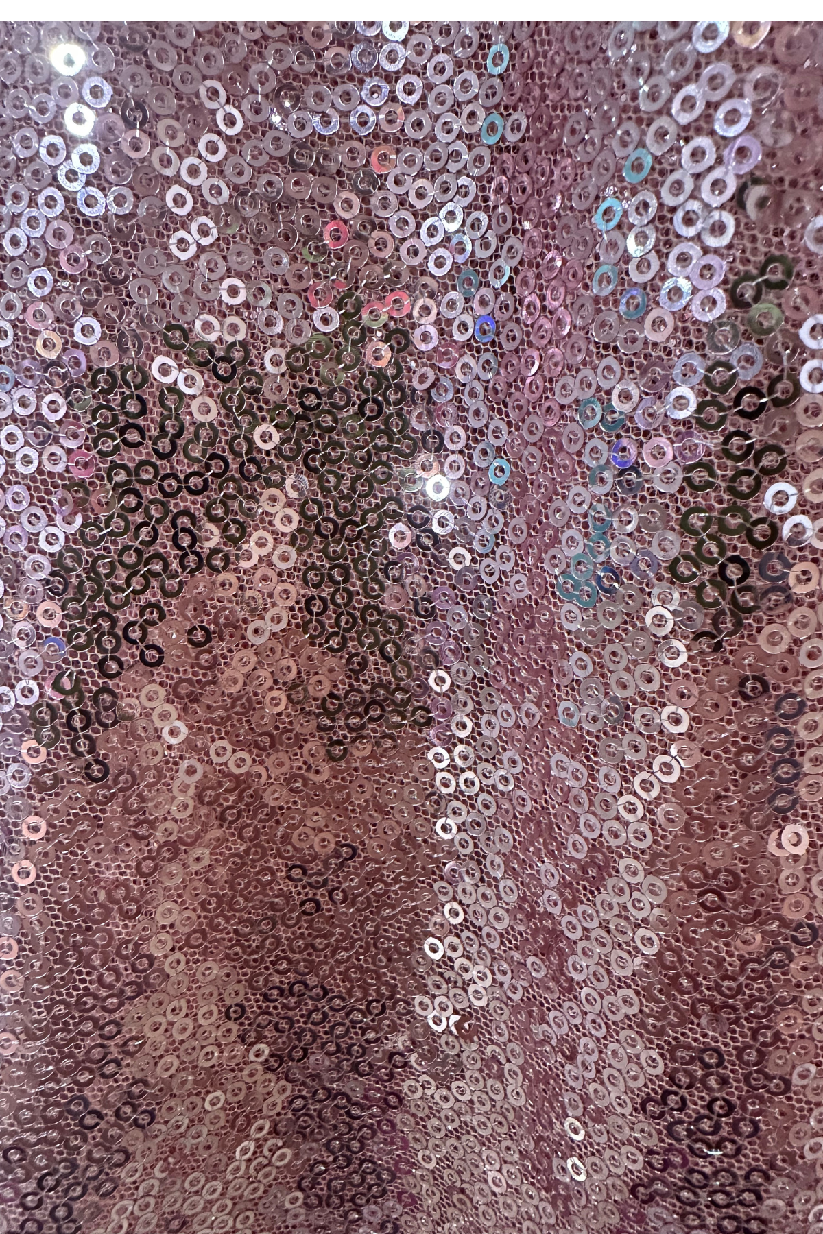 Tela Lentejuela Rosa